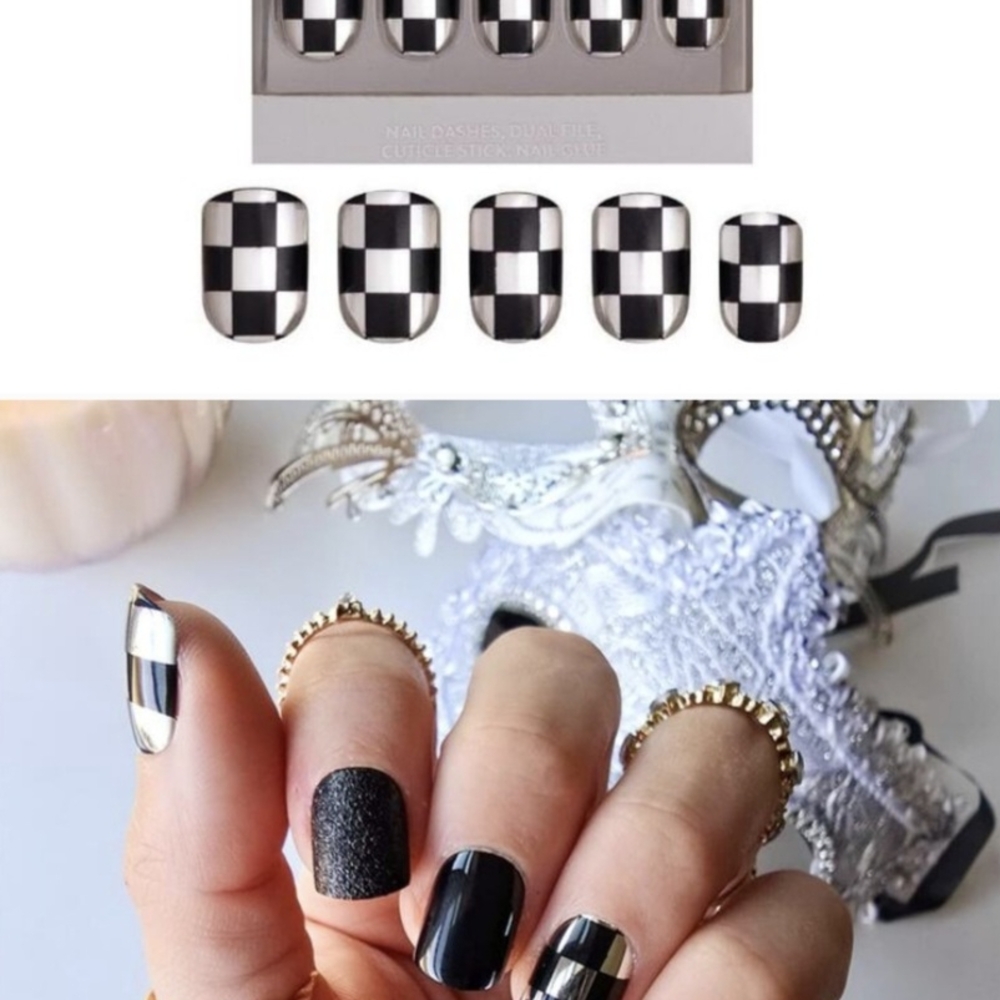 Aspen Leopard Print Nail Dashes - Picture 2 of 9